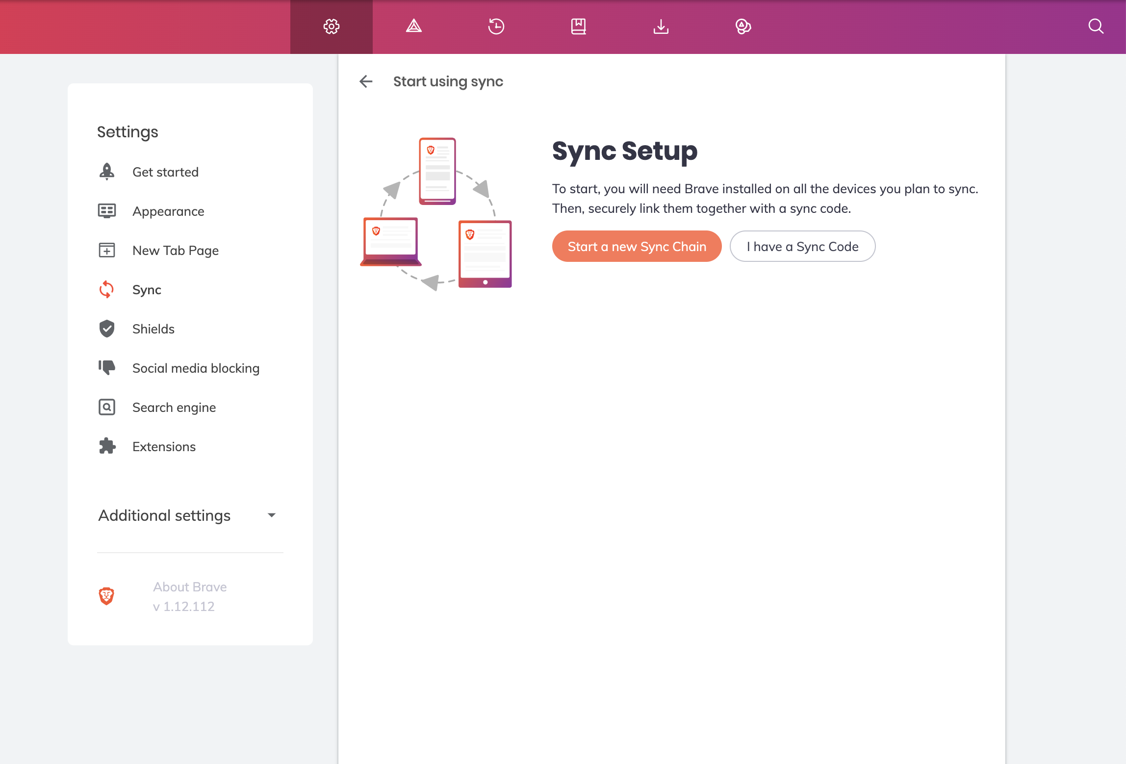 How do I set up Sync? – Brave Help Center